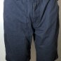 Old Navy Mens Chino Style Shorts w/ Matching Canvas Belt Blue Size 31 NWT
