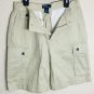Ralph Lauren Polo 67 Briggs Fatigue Cargo Boys Shorts Snap Pockets Sz 12