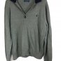 Polo Ralph Lauren Men’s 1/4 Zip Pullover Sweater Sage Green Sz XL