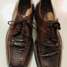 Florsheim Barret's Men's Genuine Snake Shoes Tassel Lace Up Sz 10.5 D
