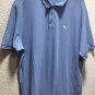 Tommy Bahama Supima Cotton Short Sleeve Blue Polo Men's Sz XL