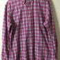 Ralph Lauren Men's L/S Button Down Pink Multicolored Plaid Lined Shirt Size L