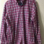 Ralph Lauren Men's L/S Button Down Pink Multicolored Plaid Lined Shirt Size L