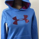 Under Armour Blue & Purple Hoodie Pullover Sweatshirt Youth Girl Sz XL