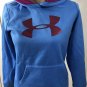 Under Armour Blue & Purple Hoodie Pullover Sweatshirt Youth Girl Sz XL