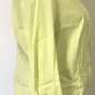Per Se Women's Cotton Blend Neon 3/4 Sleeve Top Size 10 NWOT