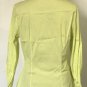 Per Se Women's Cotton Blend Neon 3/4 Sleeve Top Size 10 NWOT