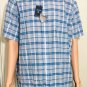 Cremieux 38 Mens Multicolor Short Sleeve Plaid Classic Shirt Size 2XL