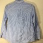 Vineyard Vines Girls' Blue & White Long Sleeve Striped Shirt Sz XL (16) Rare