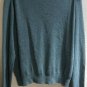Polo Ralph Lauren Men&acirc;��s Blue Pima Cotton V-neck L/S Pullover Sweater Sz L