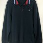 Polo Ralph Lauren Men's Navy Blue 1/4 Zip Pullover Sweater Jacket Size XL