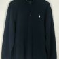Polo Ralph Lauren Men's Navy Blue 1/4 Zip Pullover Sweater Jacket Size XL