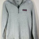 Vineyard Vines 1/2 Zip Boys’ 100% Cotton Gray Patched Shoulder Pullover Sz L Vineyard Vines 1/2 Zip Boys’ 100% Cotton Gray Patched Shoulder Pullover Sz L