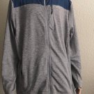 Orvis Bonded Mesh Full-Zip Jacket Mens Blue and Gray Sweater size XXL Orvis Bonded Mesh Full-Zip Jacket Mens Blue and Gray Sweater size XXL