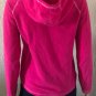 The North Face Jacket Zip Front Hooded Sweatshirt Top-Stitch Pink EUC XL/TG (18)