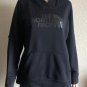 The North Face women's Long Sleeve Black Hooded Pullover Sweatshirt Size L