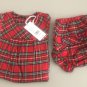 Vineyard Vines Baby Girl Nantucket Tartan Dress w/Bloomer set Sz 12-18 Months
