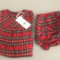 Vineyard Vines Baby Girl Nantucket Tartan Dress w/Bloomer set Sz 12-18 Months