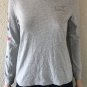 Vineyard Vines Whale Long Sleeves T-Shirt Girl's Size L (14) Gray