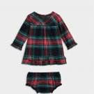 VINEYARD VINES Baby Girls Tiding Tartan Flannel Dress Sz 12-18 Month VINEYARD VINES Baby Girls Tiding Tartan Flannel Dress Sz 12-18 Month