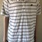Nike Mens Dri-Fit Polo Shirt Striped Size XL shorts Sleeve