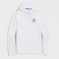 Vineyard Vines Boys Performance Long Sleeve Hoodie Tee White Sz M(10-14) XL 18