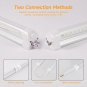 2 Modified LED Lights to Grow Light for All Plants 2FT 20W 6500K Daylight T8 2FT