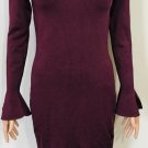 Michael Kors Womens Bell Sleeve Sheath Dress Size S
