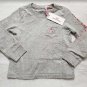 Vineyard Vines Girls Cupid Whale Long sleeve Tee Gray Size XL(16)