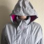 The North Face Resolve 2 Youth Girls Hyvent Rain Jacket Pink/Gray Size M (10/12)