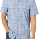 Perry Ellis Mens Short Sleeve Multicolor Plaid Button Down Shirt Sz 2XL
