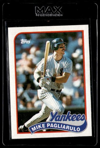 Mike Pagliarulo 1989 Topps Trading Card