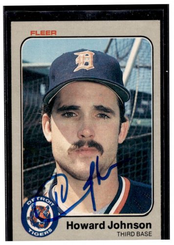 Howard Johnson 1983 Fleer Trading Card