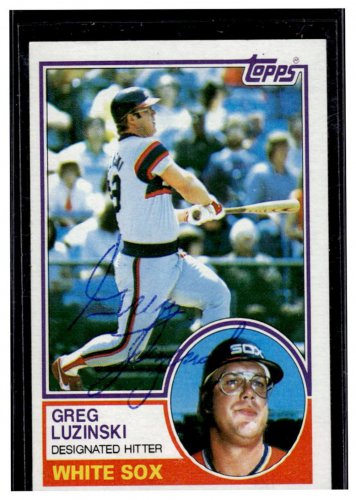 Greg Luzinski 1983 Topps Trading Card