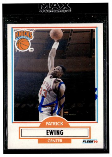 Patrick Ewing 1990 Fleer Trading Card