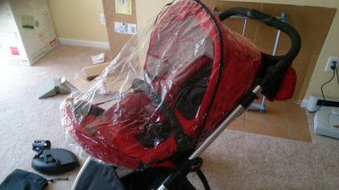 Britax B Ready Red single seat stroller