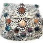 Agate Inlaid Handbag