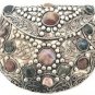 Agate Inlaid Handbag Rounded