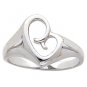 A Mother's Love 14K White Gold Ring