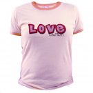 LOVEolution Pink Ringer Tee