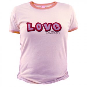 LOVEolution Pink Ringer Tee