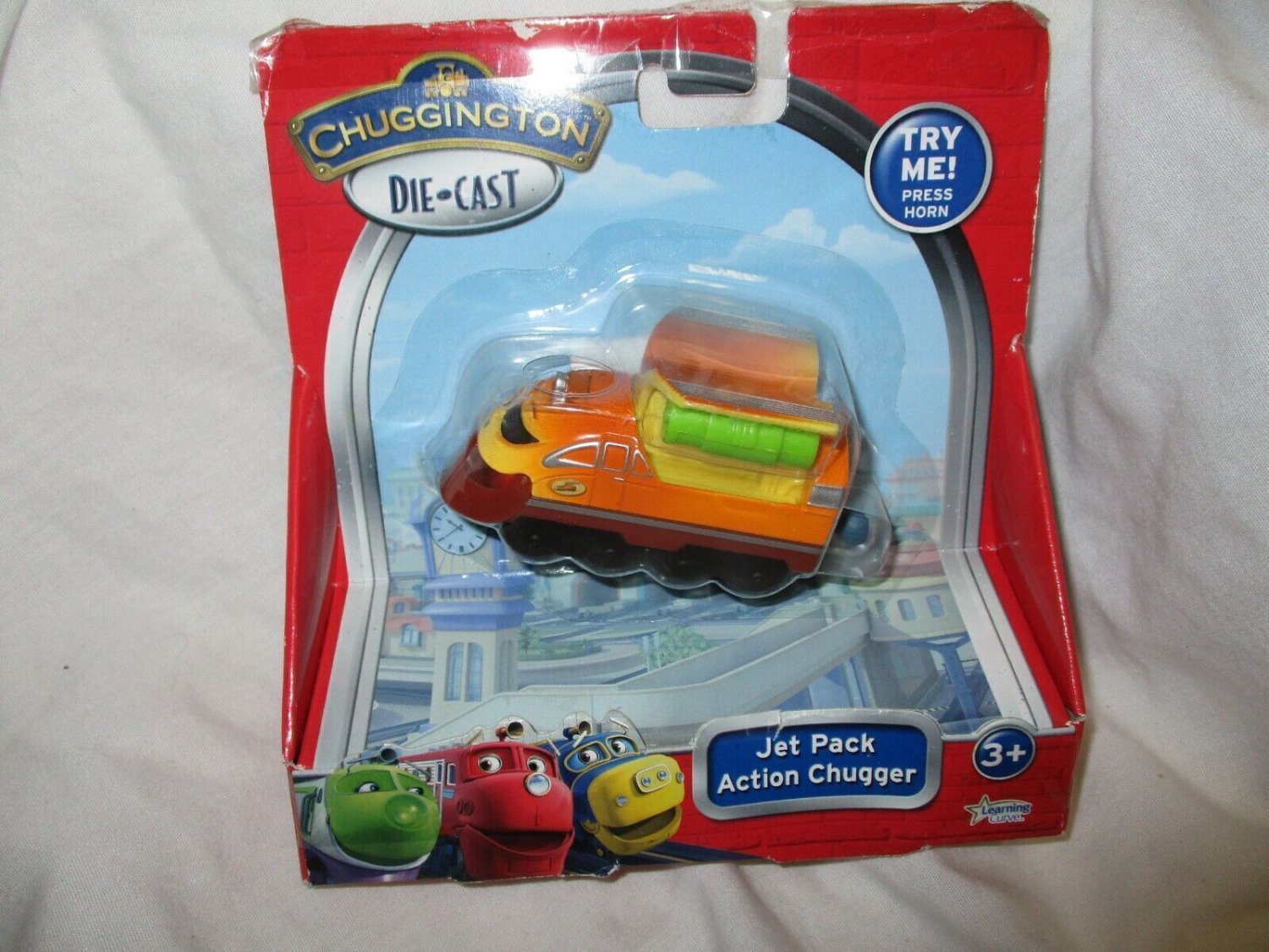 Chuggington Jet Pack Action Chugger Die Cast Toy Train Battery Operated