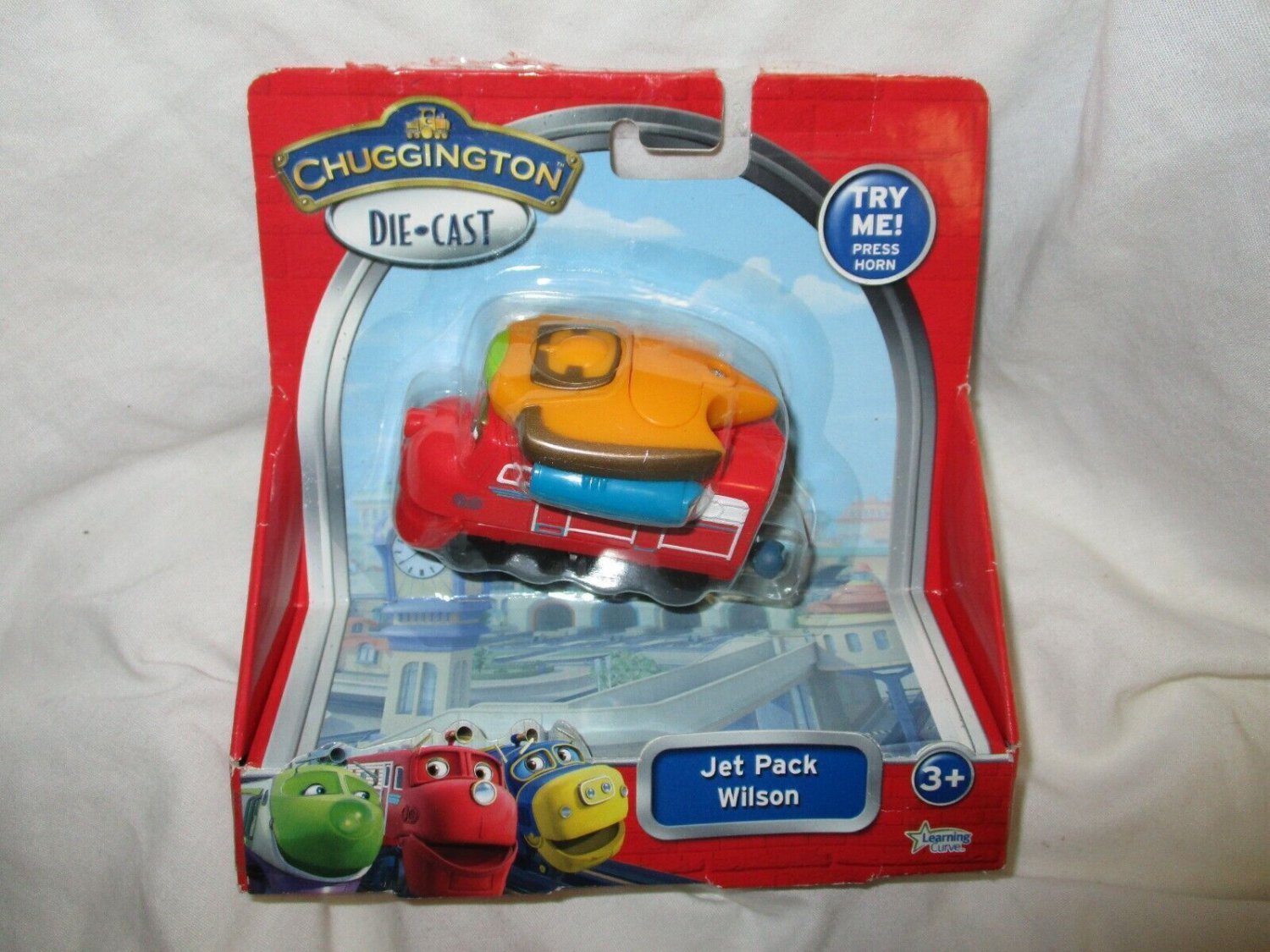 Chuggington Jet Pack Wilson Die Cast Toy Train Battery Operated