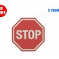 Embroidery Design - STOP. Digital Product. Machine Embroidery Designs