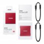 SAMSUNG Portable SSD T7 500GB USB 3.2 External - Red