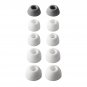 Bluetooth True Wireless Headphones with Charging Case Waterproof Buds White
