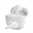 Bluetooth True Wireless Headphones with Charging Case Waterproof Buds White