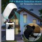Wireless Security Camera, 2K WiFi Camera with Outdoor Night Vision, IP65 Outdoor Waterproof Camera
