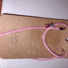 Necklace With Pink Jewel