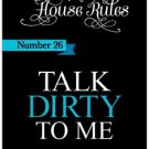 Hard Board Cat Lovers "House Rule #26" Poster 8"x10"